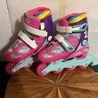 Roller Derby Unicorn 2-in-1 Roller And Inline Adjustable Skates  size J12-2 