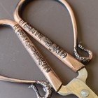 Craft Embroidery Scissors W  Decorative Chinese Style Cast Handles copper