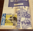 Maureen O sullivan The Bishop Misbehaves Uncut Pressbook W Herald 1935
