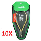 Nghia D-555 Full Jaw Cuticle Nipper Gold Plated Qty 10