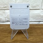 Playstation 1 Ps1 Official Oem 15 Block Memory Card Scph-1020 Light Grey Tested