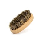 Men Beard Care Kit Grooming Set Boar Bristle Brush Wooden Comb Scissors Shave