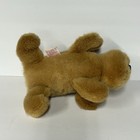 Vtg 1973 Dakin Brown Laying Drooper Stuffed Puppy Dog Stuffed Animal Plush 9 5 