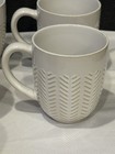 Seven  7  Better Homes And Gardens Modern Farmhouse Herringbone Coffee Mugs
