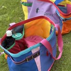 Cotopaxi Colorful Patchwork Tote Bag Durable Multipurpose Shoulder Bag