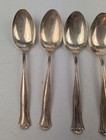 Lot Of 5 Antique Gorham Newcastle Sterling Silver Teaspoons Pat 1895 No Mono