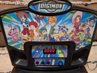 Vintage Digimon Arcade Tabletop Pinball Machine Parts Or Repair Read