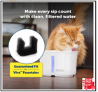 Petsafe Foam Filters For Cat And Dog Fountains  2-pack  Replacement Filters For