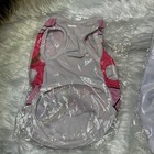 Dog Shirt Pet Dog Clothes Cartoon Clothing Puppy Dogs Soft Vests Sz L 12   x8    New