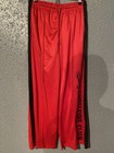 Stranger Things Unisex Size 10 Boys Red black Track Pants  Straight Leg