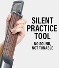 Pocket Guitar Chord Practice Tool  Portable Neck For Compact  Brown