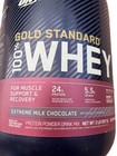 Optimum Nutrition Gold Standard Whey 100  Protein 2 Lb Extreme Milk Chocolate 