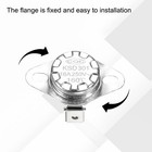 Ksd301 Thermostat 160  c 320  f 16a  N c Adjust Snap Disc Temperature Switch 8 Pcs