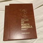 National Geographic Atlas Of North America Hardcover 1985 Slipcase
