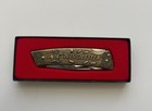 Winchester Rifle 1921 Advertising Vintage Pocket Knife Brass Handle Model 1989-1