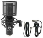 Rockville Rcm Pro Studio recording Podcast Condenser Microphone isolation Shield