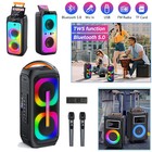 Wireless Karaoke Machine For Adults  Jyx Pa System Portable Bluetooth Singing
