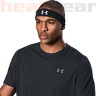 Under Armour Ua Headband Sweatband Black White Blue Gray Or Red   Free Ship