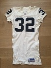 Oakland Raiders Game Worn Autographed Zack Crockett Road Reebok Jersey  32