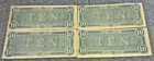  4  1964  10 Csa Confederate States Of America Notes Xf au  3195 