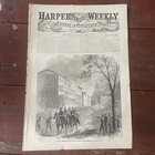 Orig Harper   s Weekly 1865-1877 Civil War Lithos Sherman Burning Columbia Sc Plus