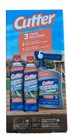 3 Pack Cutter Backyard Bug Control - 2 Outdoor Fogger 1 Bug Control Concentrate 