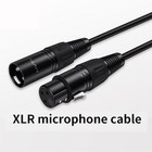 Xlr Male To Female 3 Pin Balanced Mic Cable Shielded Extension Pro Audio Cord