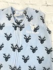 Baby Boy Infant Halo Sleep Sack Blanket Small 0-6 Months Fleece Blue Deer Buck
