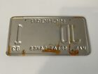 Rare 1989 Jd 1 Personalized Vanity Michigan License Plate John Deere