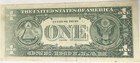 Insufficient Inking Error - 1988a  1 One Dollar Federal Reserve Note - Atlanta