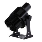 40w Outdoor Black Desktop Or Mountable Led Gobo Projector Advertising Logo Lamp