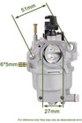 Carburetor For Generac Gp6500 Gp6500e Gp7500e Gp5500 8125