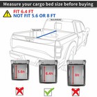 4 Fold 6 4  Bed Soft Tonneau Cover For 2003-2026 Dodge Ram 1500 2500 3500 Truck