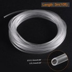 Clear Vinyl Tubing Flexible Pvc Hose 1mm Id 1 6mm Od 10ft Plastic Tube