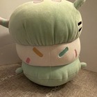 Rare   Pusheen Green Cat Plush Stuffed Animal Sprinkles Donut  Great Condition