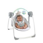 Ingenuity Comfort 2 Go Compact Portable Baby Swing  Fanciful Forest