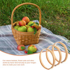 3 Rolls Of Strip Wicker Weaving Making Supplies For Basket Weaving Rattan Cane W