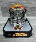 Corey Crawford Chicago Blackhawks Autographed Mini Helmet With Coa Auto Signed