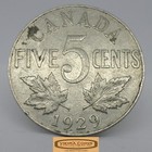 1929 Canada 5 Cents -  c36535nq