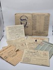 United States 1940s Wwii Ration Books Stamps Signed Vintage Ephemera