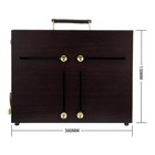 Portable Plein Air Easel Box Varnished Beech Wood Oil Painting Sketch Pochade