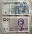 Belgium   100   500 Franc  Europe Banknote  Circulated