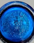 Vintage Blue Glass Seltzer Bottle Raritan Beverage Co Nixon Nj Siphon