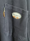 Rasco Fr Shirt Mens Xxl Henley Cat2 Nfpa 2112 Blue Long Sleeve Flame Resistant