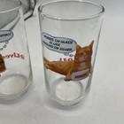Vintage 1981 Morris The Cat Drinking Glasses Libbey 9 Lives Set Of 2