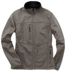 River s End Soft Shell Jacket Womens Grey Casual Athletic Outerwear 8250-pwt