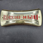 Vintage Hohner Comet 2 Sided Harmonica Tremelo In Case G   C Germany 3427