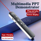 Lcd Display Presenter Laser Pointer Remote Control Pen Powerpoint Presentation
