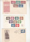 Israel 1949-1953 8 Various Fdc s