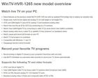 Hauppauge Wintv-hvr-1265 Multi-format Pci Express Tv Tuner Card